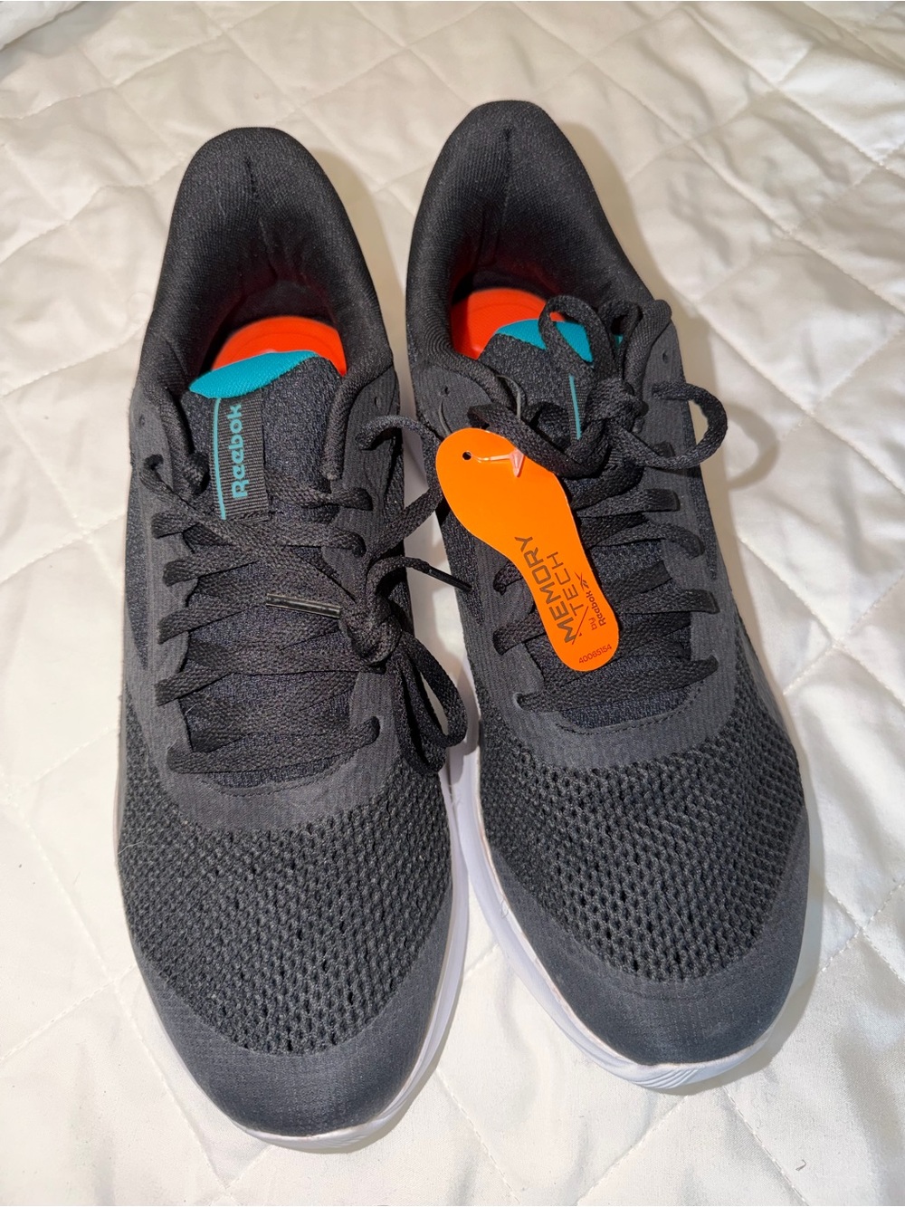 Reebok Speed Breeze Black and Orange MemoryTech Men's Sneakers